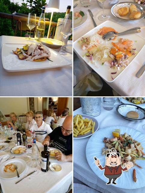 Cibo al Ristorante Lido Imbersago