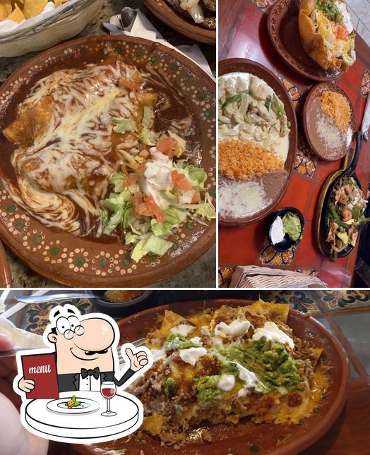 Food at El Jefe's Restaurant