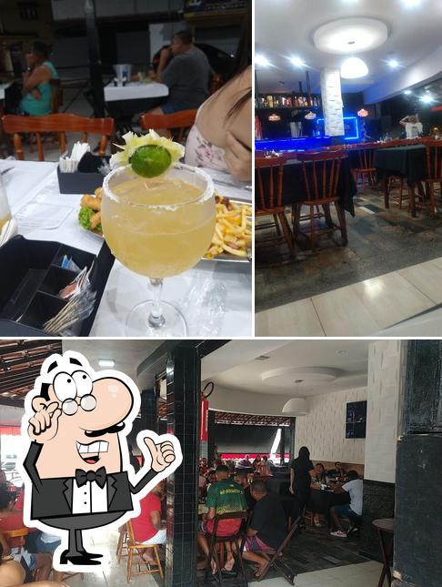 O interior do Nega Veia - Culinária Contemporânea - Bar e Restaurante Frutos do Mar Petiscos Pratos Executivos