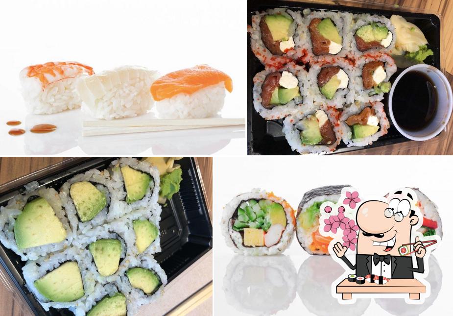 Choisissez de nombreuses options de sushi