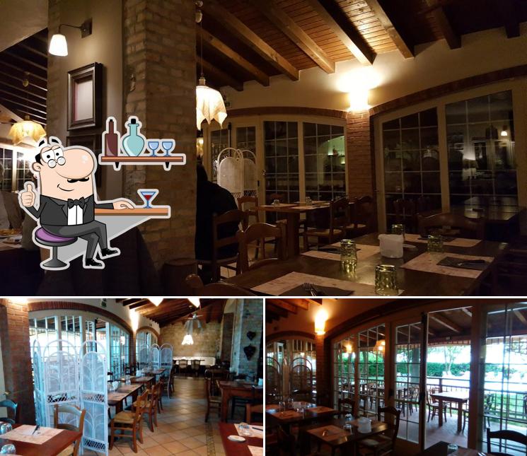 Gli interni di Albergo La Locanda