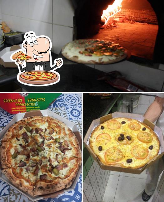 Experimente diversos tipos de pizza