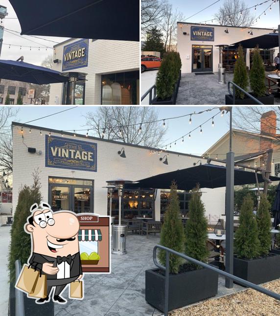 Check out how The Vintage Whiskey & Cigar Bar of Charlotte looks outside