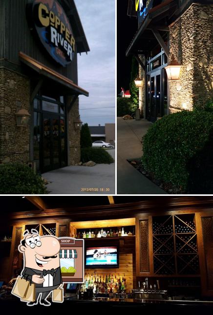 The exterior of Copper River Grill