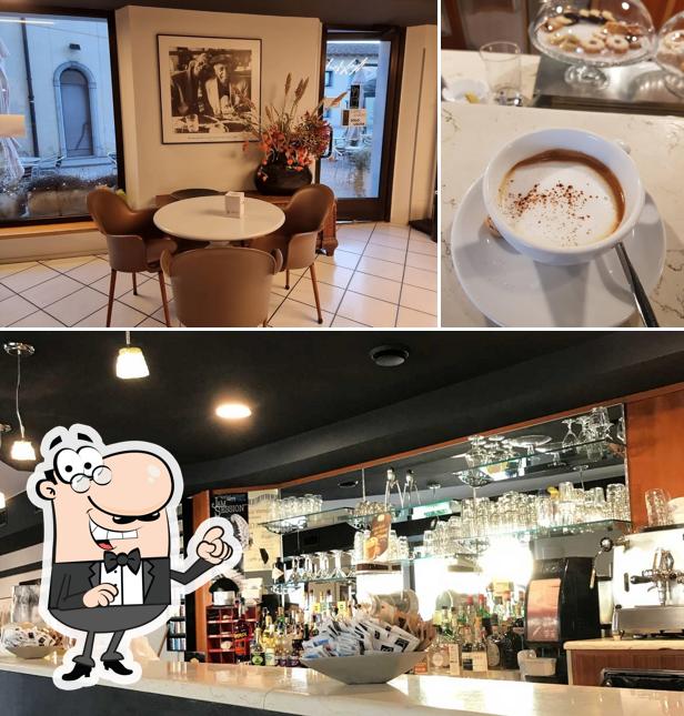 Gli interni di Caffè Pablo