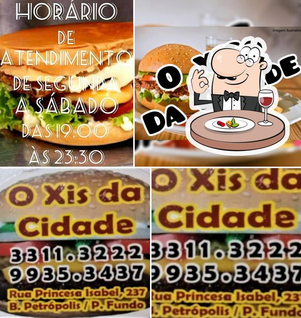 Meals at O Xis Da Cidade