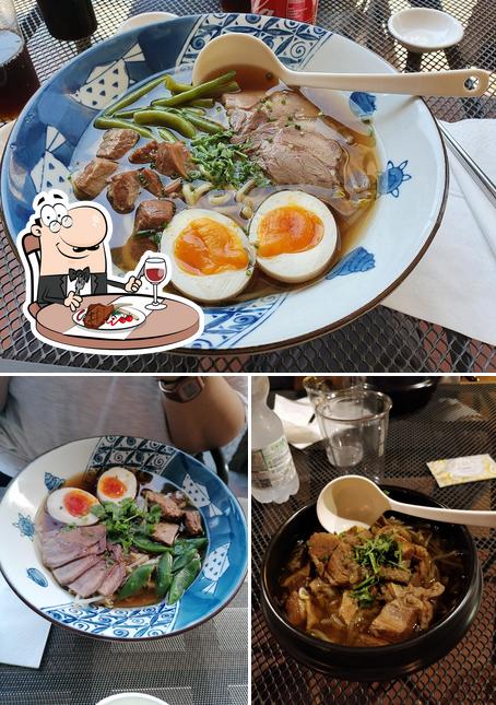 Get meat meals at Bento Dimsum Ramen