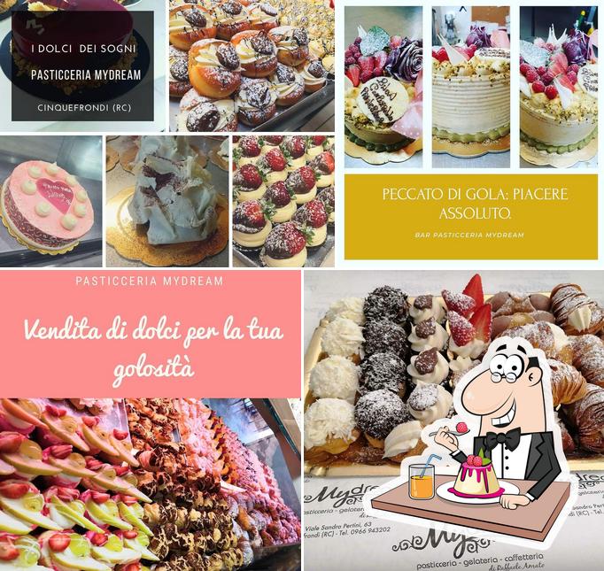 Pasticceria Artigianale Mydream Torronificio Bar serve un'ampia varietà di dolci