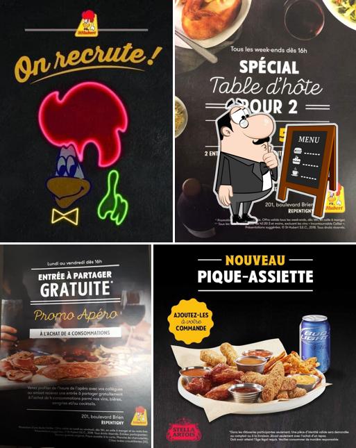 Découvrez le menu du jour sur le tableau