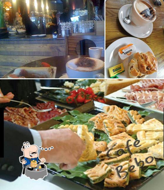 Estas son las fotos que muestran comida y barra de bar en Bebo Cafe