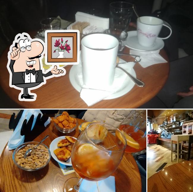 Questa è la foto che mostra la interni e cibo di Boutique Del Dolce