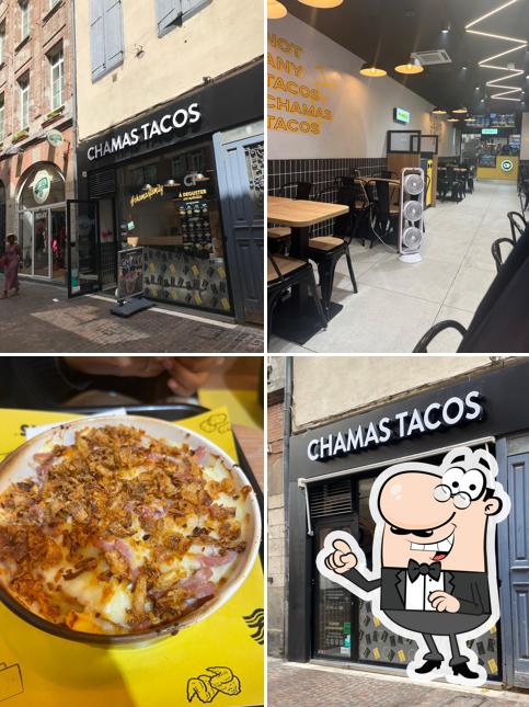 Installez-vous à l'une des tables de Chamas Tacos® Toulouse