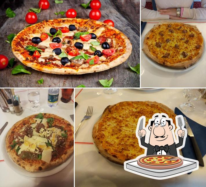 Scegli tra le molte varianti di pizza