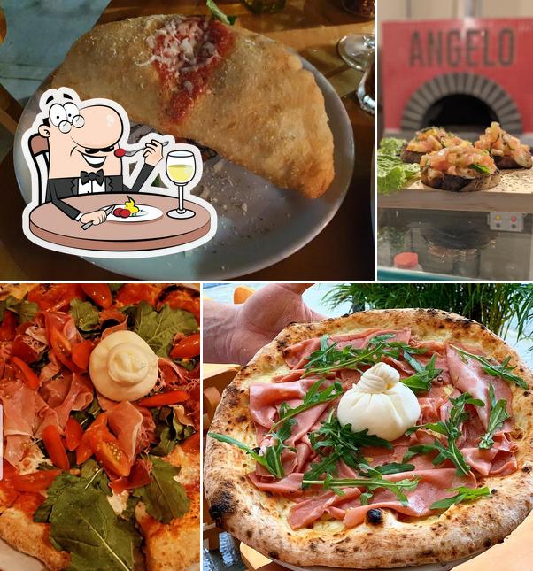 Comida en Angelo Pizzeria