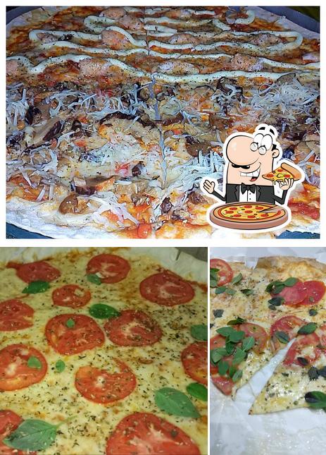 Escolha diversos estilos de pizza