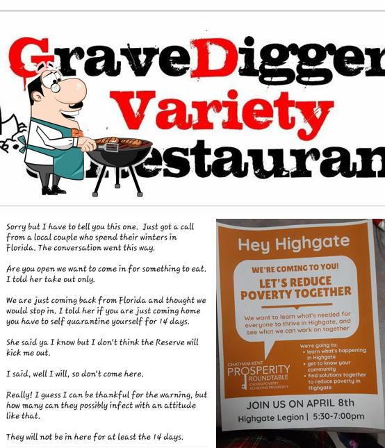 Voici une photo de GraveDiggerz' Variety & Restaurant