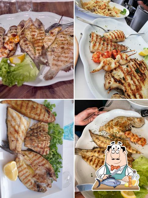Salmone grigliato al Ristorante Riviera