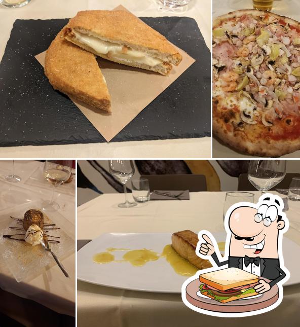 Toast al formaggio al Pizzeria Positano Ristorante