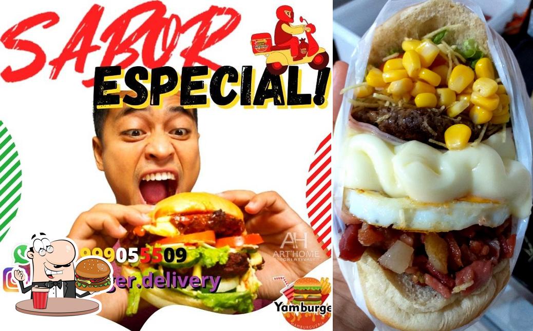 Os hambúrgueres do Yamburger Delivery irão saciar uma variedade de gostos