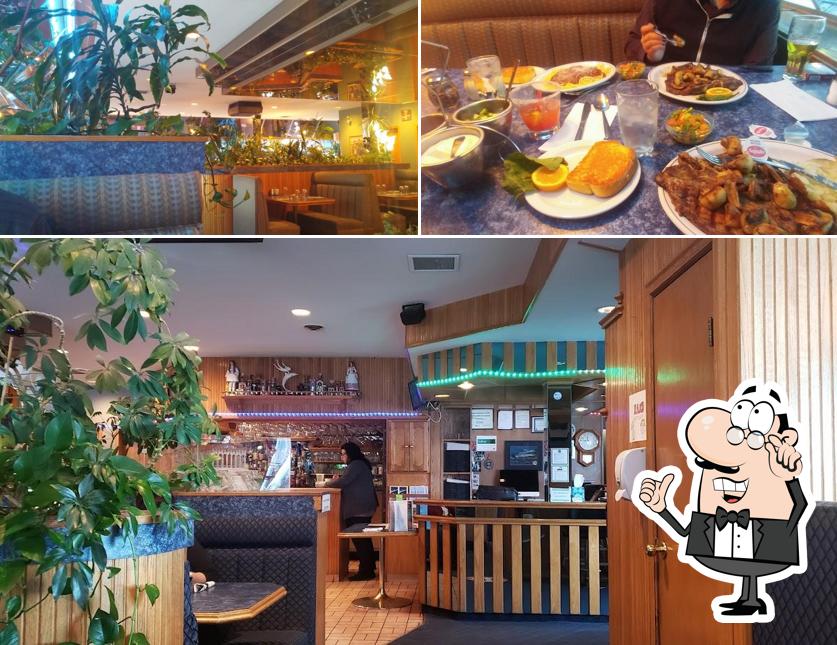 L'intérieur de Blue Diamond Restaurant
