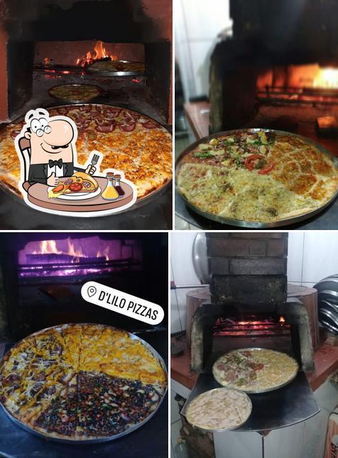 Peça diferentes estilos de pizza