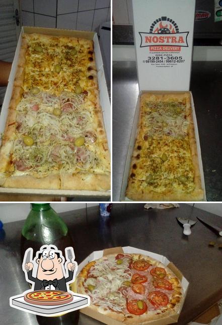 Peça pizza no Nostra Pizza Delivery