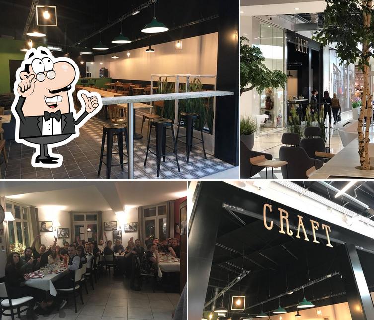 L'intérieur de Craft Burger