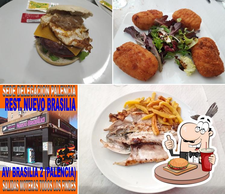 Закажите гамбургеры в "Restaurante Nuevo Brasilia(Reparto a Domicilio en Palencia y Pueblos)"