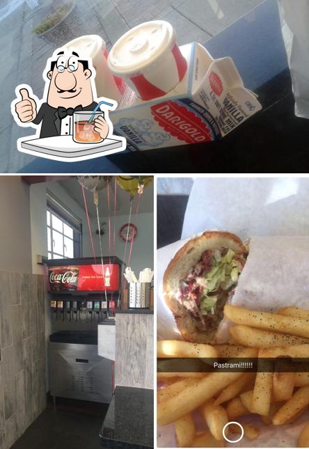 Estas son las fotografías que hay de bebida y comida en Phila Burger Station