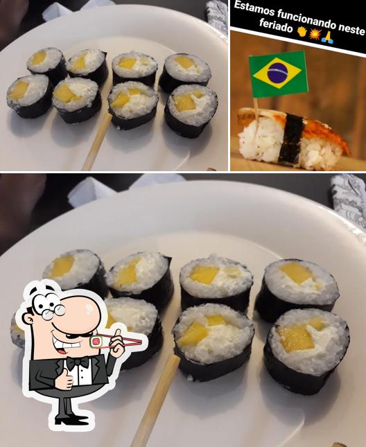 Escolha diversas opções de sushi