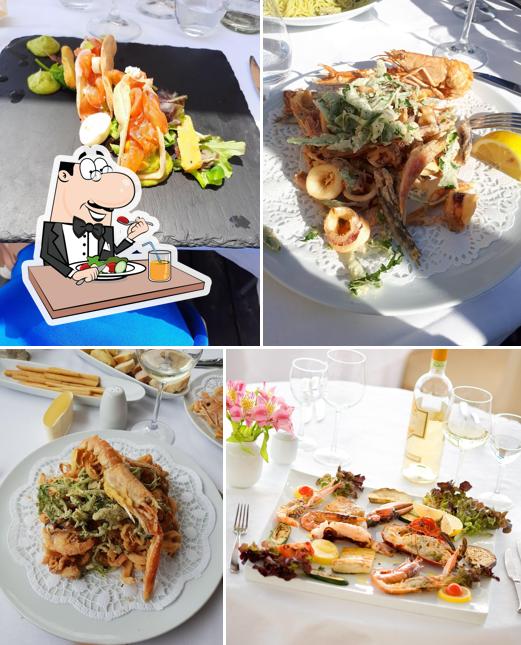 Platti al Ristorante La Prua