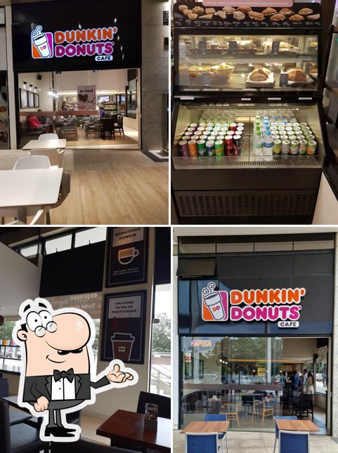 Veja imagens do interior do Dunkin' Donuts Café