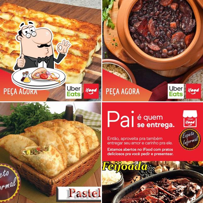 Consiga pizza no Espeto Informal