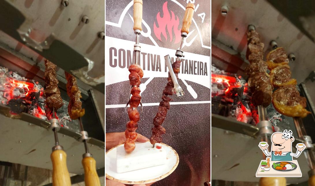 Comida em Churrascaria Comitiva Pantaneira