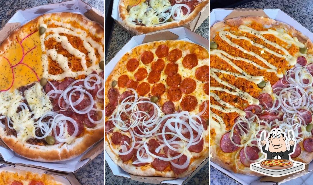 Peça pizza no Império Pizzeria Ibura