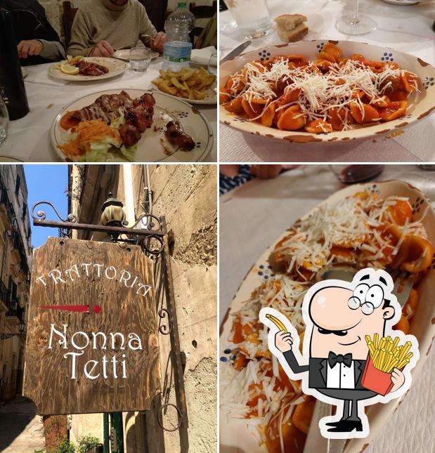 Ordina un piatto di patatine a Trattoria Nonna Tetti