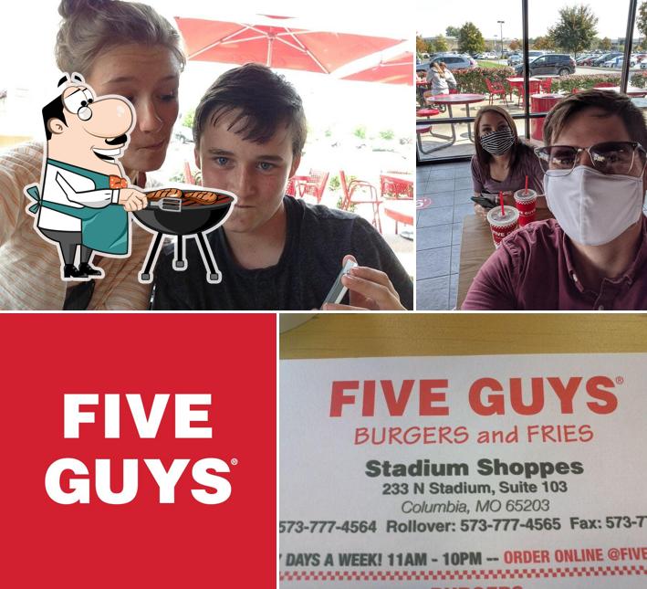 Это фото фастфуда "Five Guys"