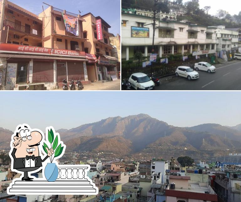 The exterior of Hotel Rajhans & Restaurant