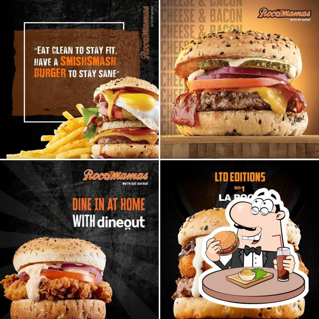 RocoMamas Pune offers a number of options for burger lovers