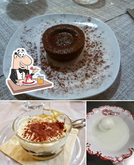 Ristorante Pizzeria Al Borgo Milano offre un'ampia gamma di dessert