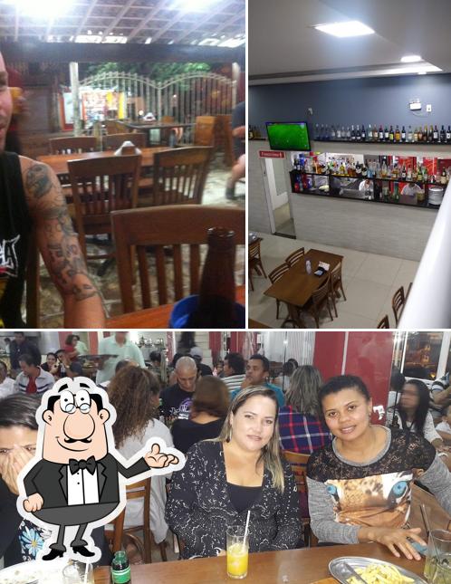 O interior do Garden Brasa