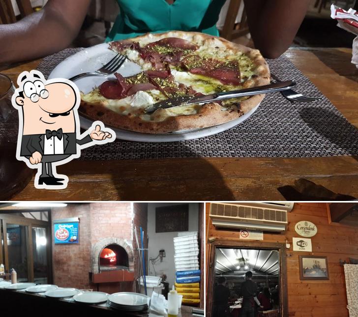 Gli interni di "La Cascina" Ristorante - Pizzeria