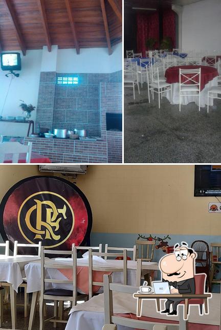 O interior do Churrascaria Sabor do Sul