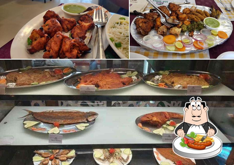 Food at Savoury Sea Shell Restaurant