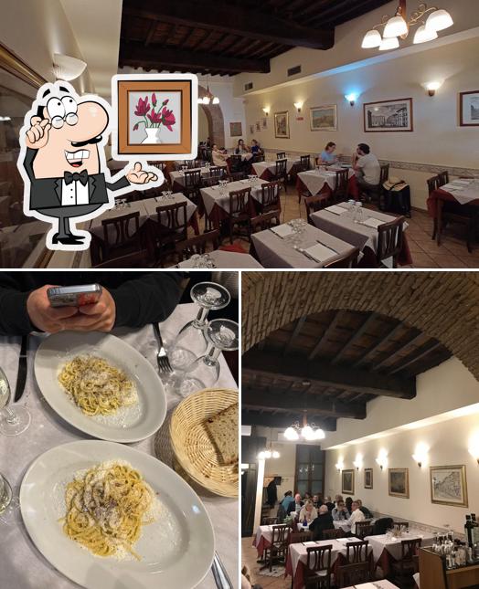 Gli interni di Trattoria Lilli