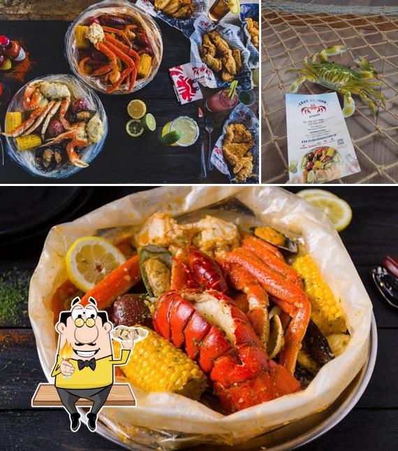 Pick different seafood dishes offered by Crab Du Jour