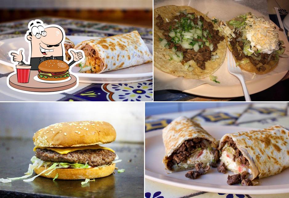 Закажите гамбургеры в "Burrito House"