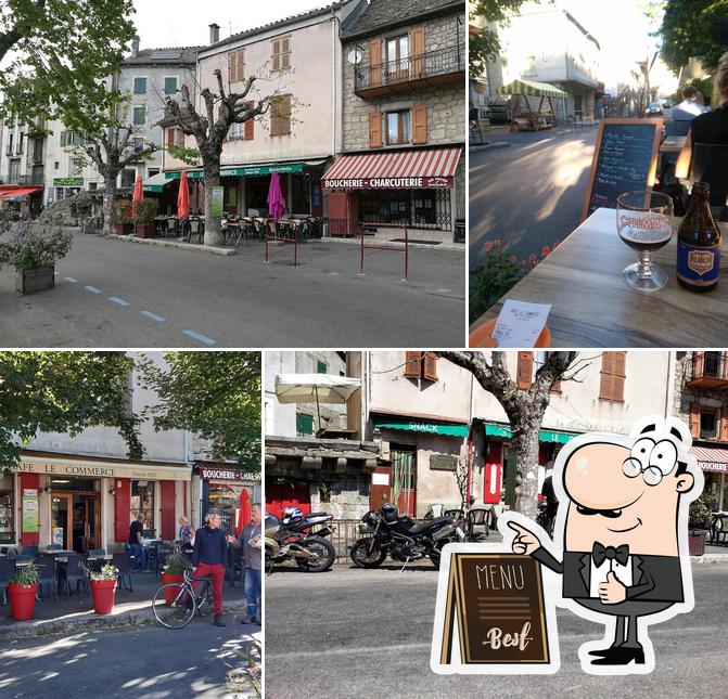 Café le Commerce, Le PontdeMontvert Critiques de restaurant