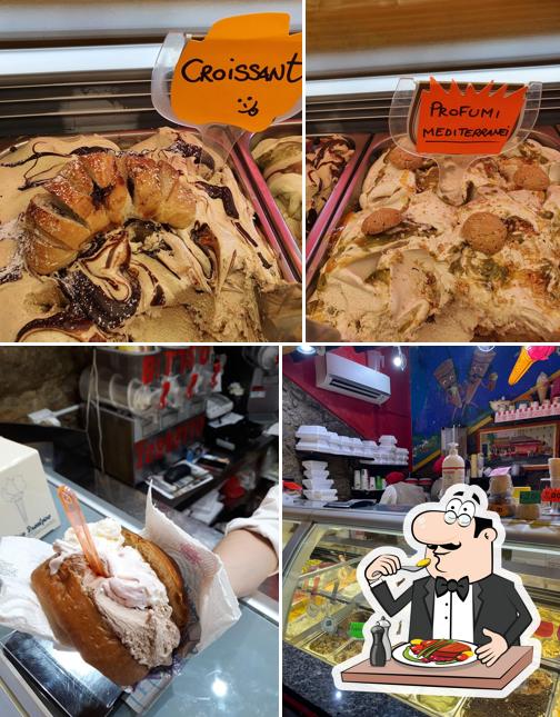 Platti al Gelateria La Finestrella