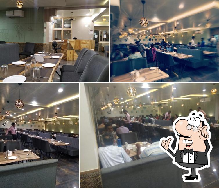 The interior of Posh Urban restaurant